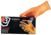 Gant nitrile jetable BORMIO SAFETYGrip Hi-Vis o 