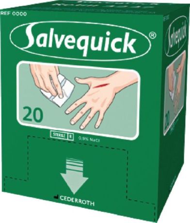 Salviette detergenti per ferite Salvequick [SimilarCatItems.CatItem.ArtName2]