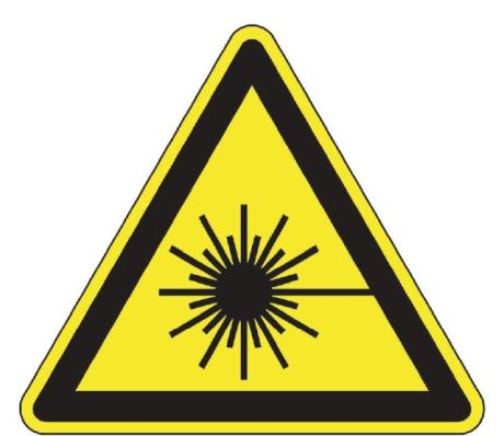Segnali di avvertimento Raggio laser da 100 mm [SimilarCatItems.CatItem.ArtName2]