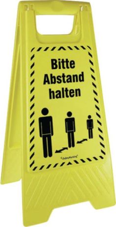 Warnaufsteller - Bitte Abstand halten [SimilarCatItems.CatItem.ArtName2]