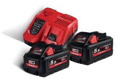 Akku-Starterset MILWAUKEE 18 V HO [SimilarCatItems.CatItem.ArtName2]