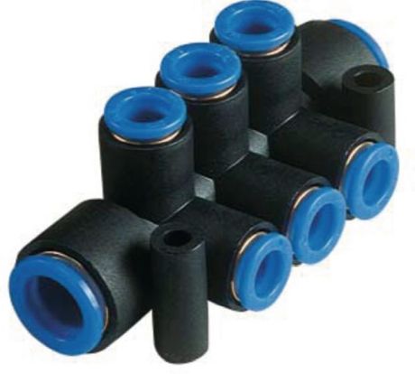 Steckverteilerleiste SMC 6 Verteiler [SimilarCatItems.CatItem.ArtName2]