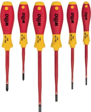 Jeu de tournevis WIHA VDE 3201 SoftFinish® sl [SimilarCatItems.CatItem.ArtName2]