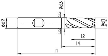 FRANKEN HSS-Eckfräser 1311C TiCN DIN 844K HSS-Co8 [SimilarCatItems.CatItem.ArtName2]