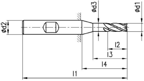 FRANKEN Fresa angolare HSS 1306C TiCN DIN 844L HSS [SimilarCatItems.CatItem.ArtName2]