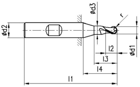 FRANKEN Radiusfräser 3268 HSS-Co8 [SimilarCatItems.CatItem.ArtName2]