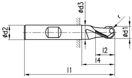 FRANKEN Radiusfräser 3278 HSS-Co8 [SimilarCatItems.CatItem.ArtName2]