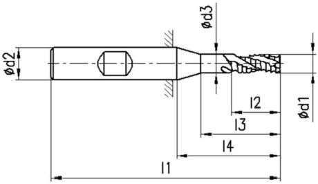 FRANKEN HSS-Eckfräser 1590 DIN 844K HSS-Co8 [SimilarCatItems.CatItem.ArtName2]
