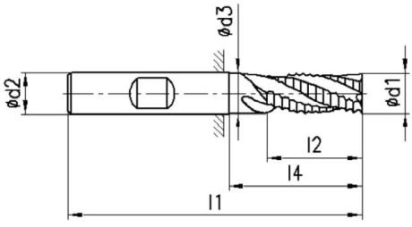 FRANKEN HSS-Eckfräser 1344C TiCN DIN 844K HSS-Co5 [SimilarCatItems.CatItem.ArtName2]