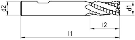 Fresa per angoli / scanalature NERIOX tipo NR HSS- [SimilarCatItems.CatItem.ArtName2]