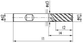 VHM-Hartfräser FRANKEN 1927A TiAlN S-Hard-Cut K5 