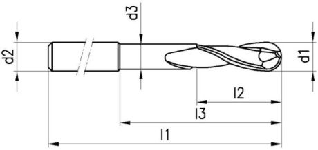 Kopierfräsen VHM: ISO M
