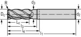 VHM-Eck Nutfräser WALTER MC230 Advance Xill·tec™HA 