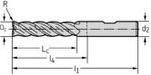 VHM-Eckfräser WALTER PROTOTYP MD133 Supreme 5xDc 
