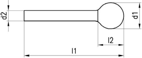BIAX VHM-Mini-Frässtift TCD Kugel [SimilarCatItems.CatItem.ArtName2]