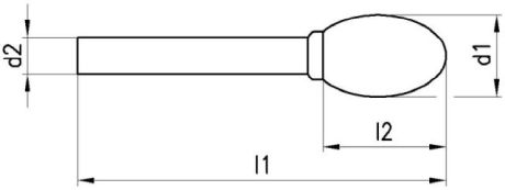 NERIOX HM-Frässtift Form TRE Z6 UNI [SimilarCatItems.CatItem.ArtName2]