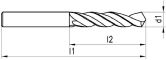 Spiralbohrer WALTER TITEX A1211 Typ N HSS DIN 338 