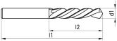 Spiralbohrer GÜHRING Typ N HSS DIN 338 links 