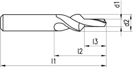 Kurz-Stufenbohrer 90° HSS-E Typ N für Kernlochboh [SimilarCatItems.CatItem.ArtName2]