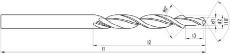 Mehrfasenstufenbohrer GÜHRING 90° N HSS Durchgang [SimilarCatItems.CatItem.ArtName2]