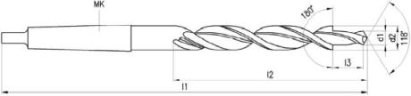 Mehrfasenstufenbohrer GÜHRING 180° N HSS MK Durch. [SimilarCatItems.CatItem.ArtName2]