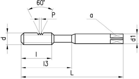Gewindebohrer DC H320VH-4 HSSE-PM UNF DIN 371 [SimilarCatItems.CatItem.ArtName2]