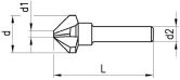 Kegelsenker 90° HSS-Co Typ ENORM plus 