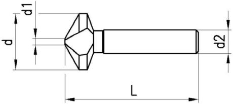 Kegelsenker 120°