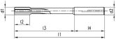 BECK HSS-Hochleistungsreibahle HNC ecoSpeed SK IK 